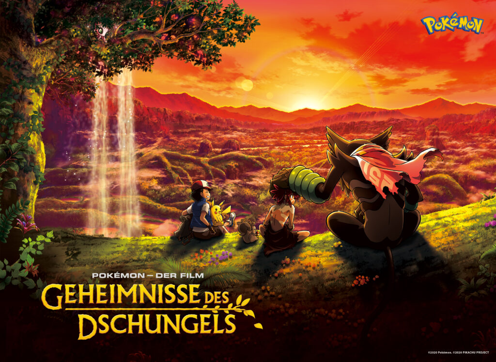 Pokemon Der Film Geheimnisse Des Dschungels Key Art De