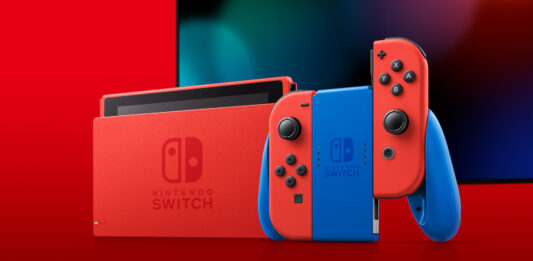 Nintendo Switch Mario Edition Rot Blau 2