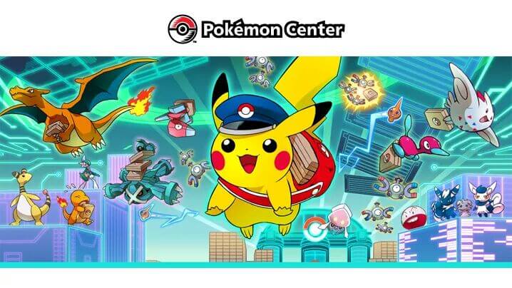 Pokémon Center for the UK launched online • Nintendo Connect