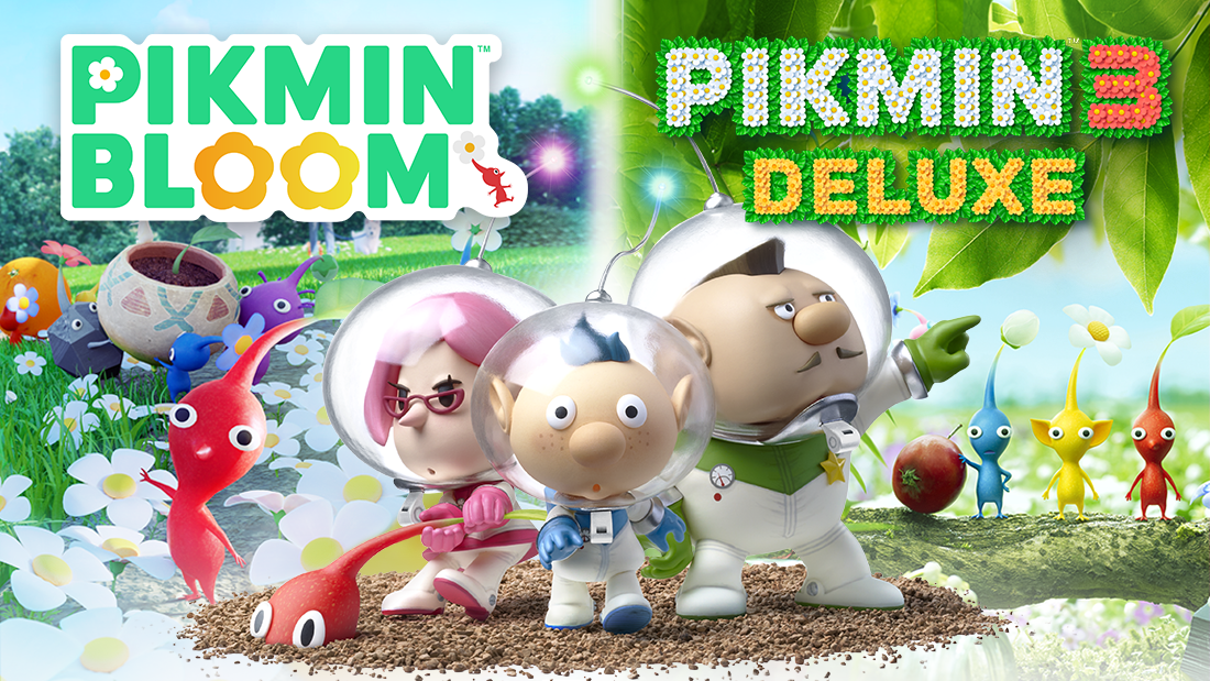 Space Alf, Bretagne, Charlie en Cobyte in Pikmin Bloom op 15 november • Nintendo Connect