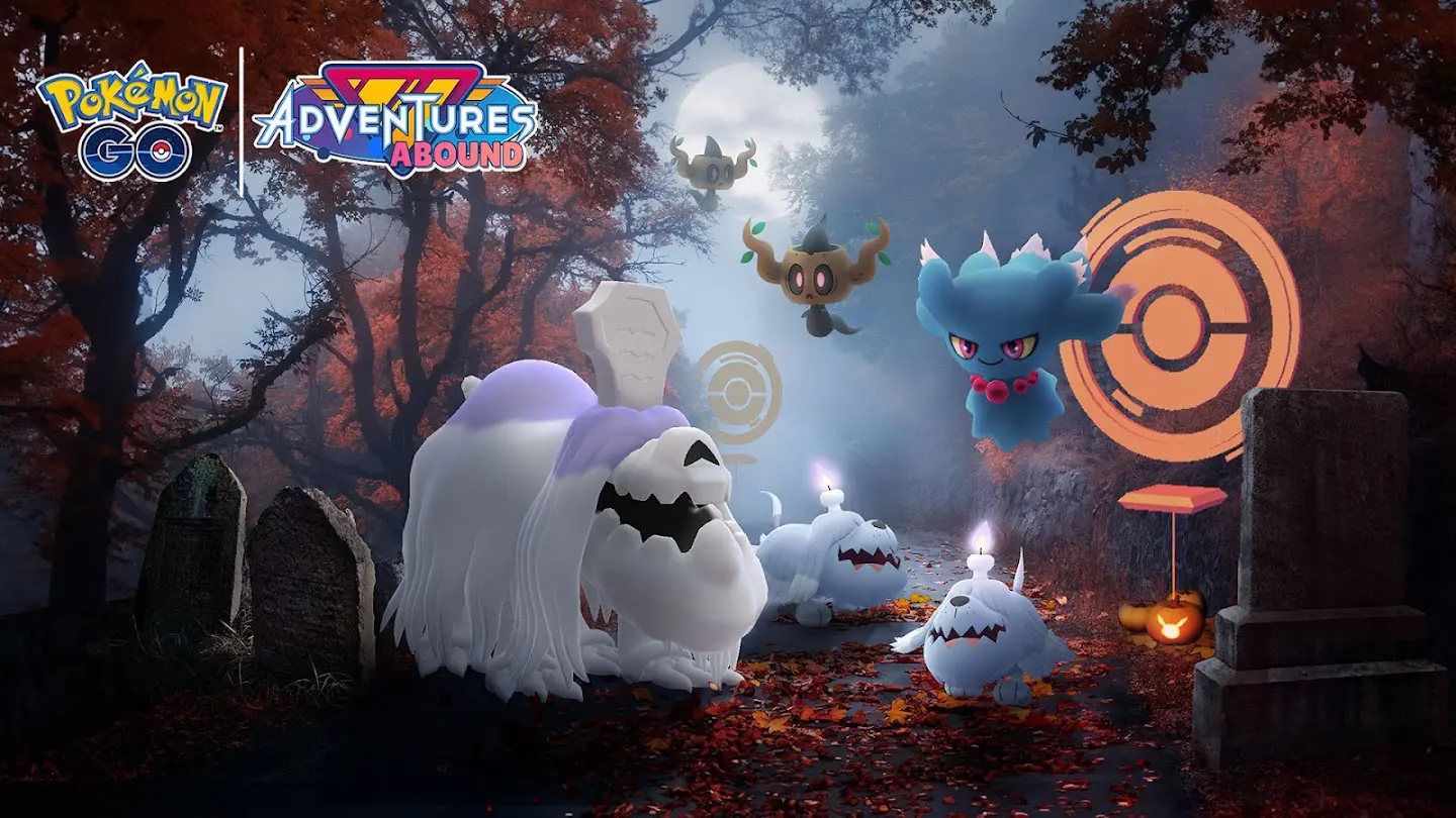 Halloween Adventures with Gruff & Friedwuff in Pokémon GO • Nintendo Connect