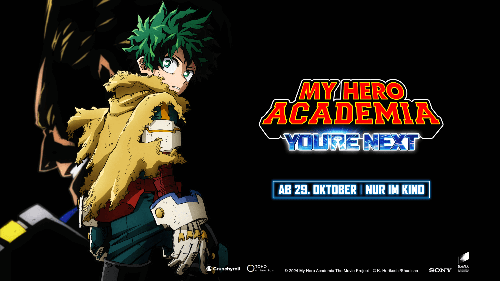 Internationale Kinostarttermine für My Hero Academia You’re Next Nintendo Connect
